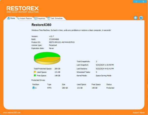 RestoreX360 Lite 1 PC / 1 Year - Image 2