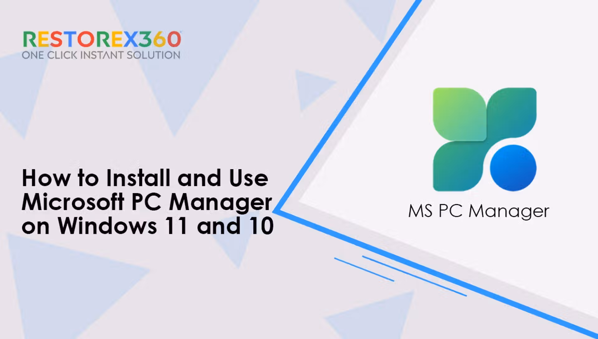 Install and Use Microsoft PC Manager on Windows 11 and 10