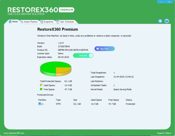 RestoreX360 Premium 1 PC / 1 Month - Image 2