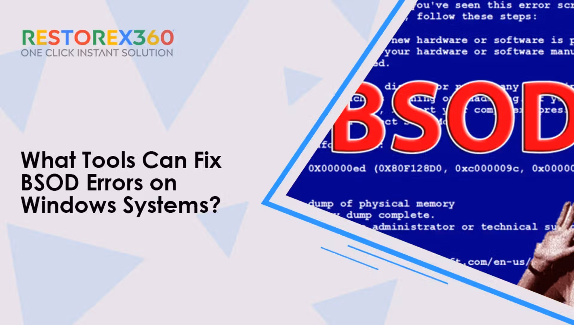 Tools Can Fix BSOD Errors on Windows Systems